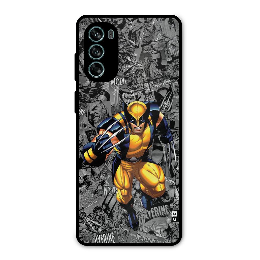 Logan Stance Metal Back Case for Moto G62