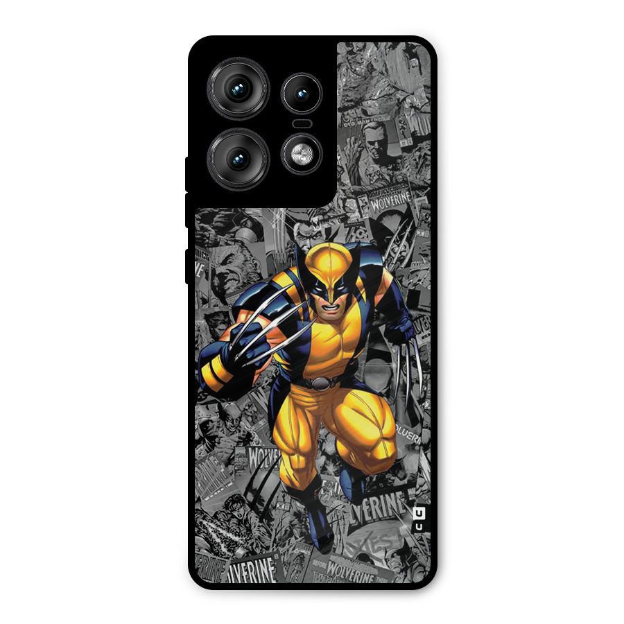 Logan Stance Metal Back Case for Motorola Edge 50 Pro