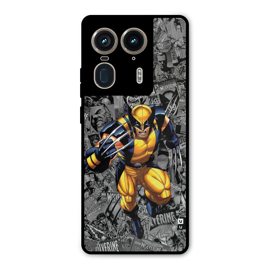 Logan Stance Metal Back Case for Motorola Edge 50 Ultra