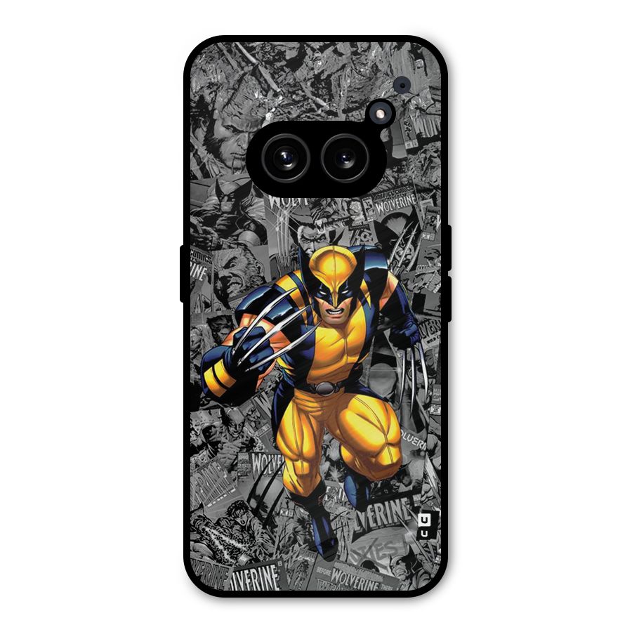 Logan Stance Metal Back Case for Nothing Phone 2a