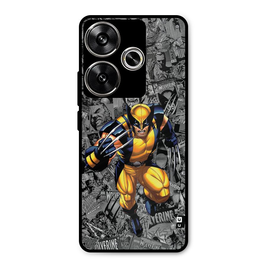 Logan Stance Metal Back Case for Poco F6
