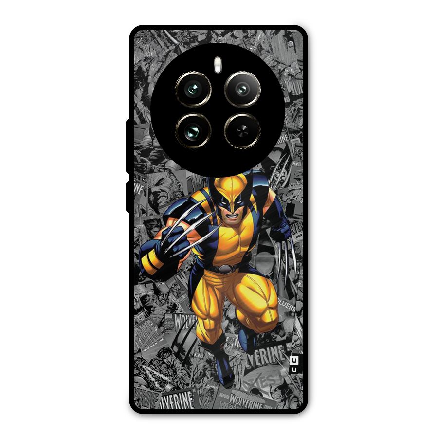 Logan Stance Metal Back Case for Realme 12 Pro