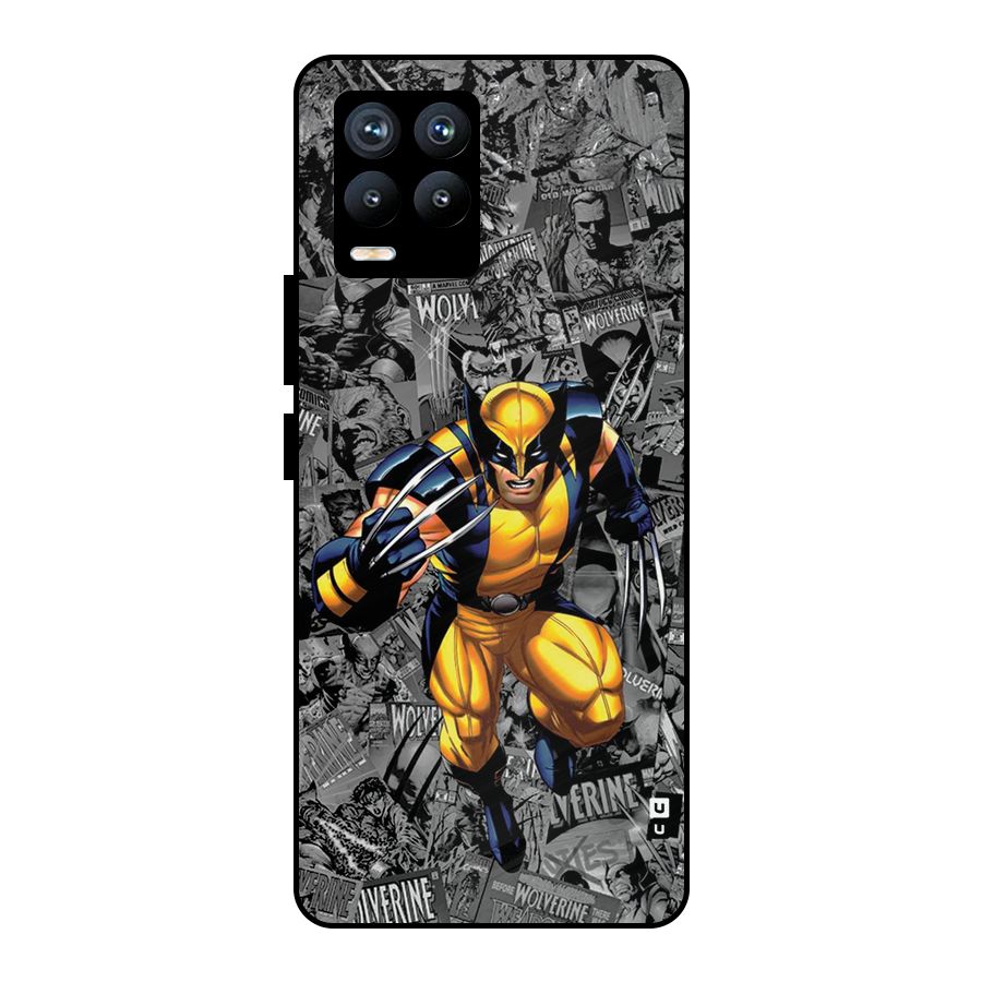 Logan Stance Metal Back Case for Realme 8
