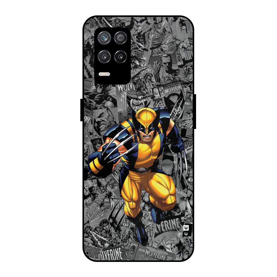 Logan Stance Metal Back Case for Realme 8 5G