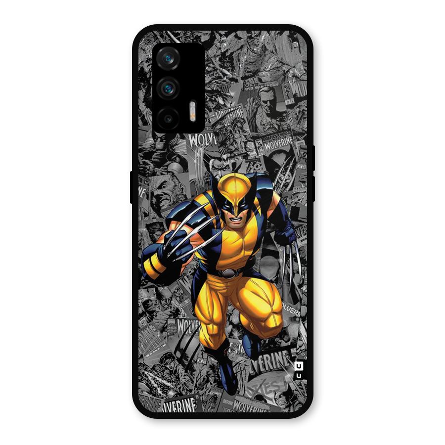 Logan Stance Metal Back Case for Realme GT 5G