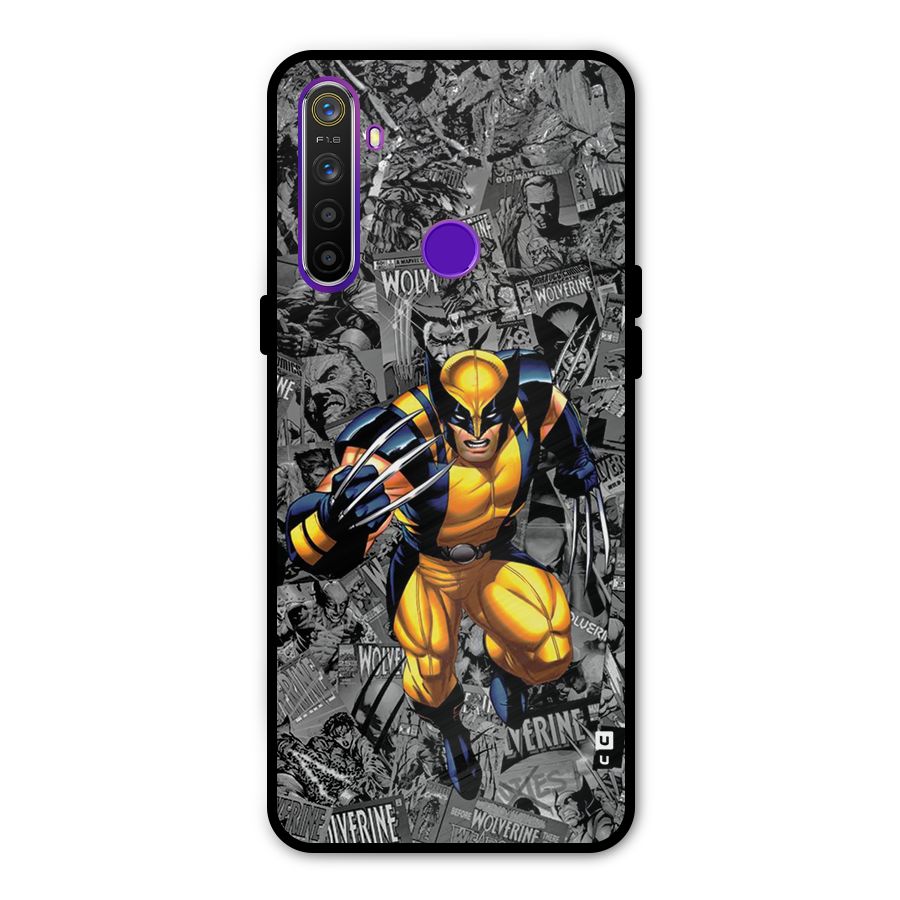 Logan Stance Metal Back Case for Realme Narzo 10
