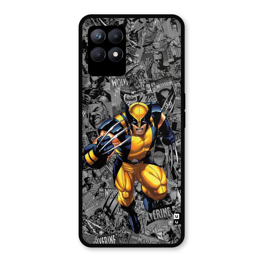 Logan Stance Metal Back Case for Realme Narzo 50
