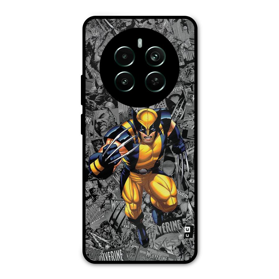 Logan Stance Metal Back Case for Realme Narzo 70 Pro