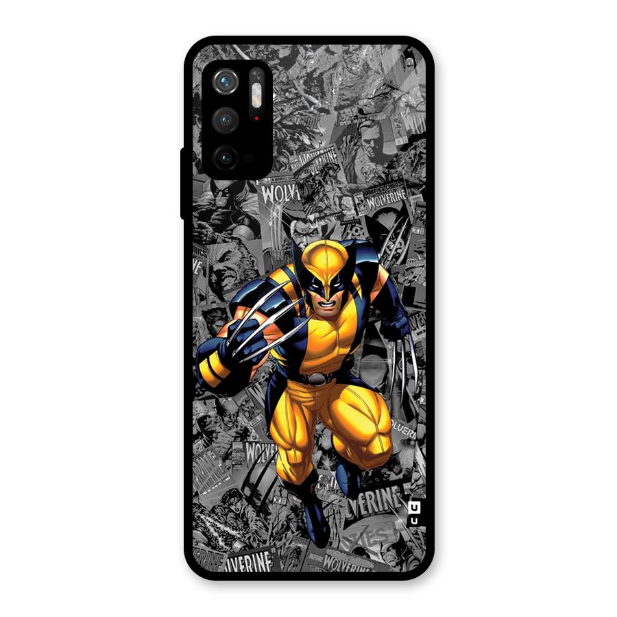 Logan Stance Metal Back Case for Redmi Note 10T 5G