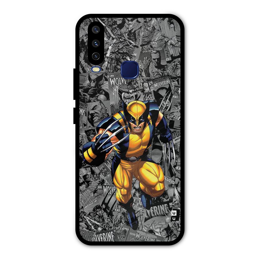Logan Stance Metal Back Case for Vivo U10
