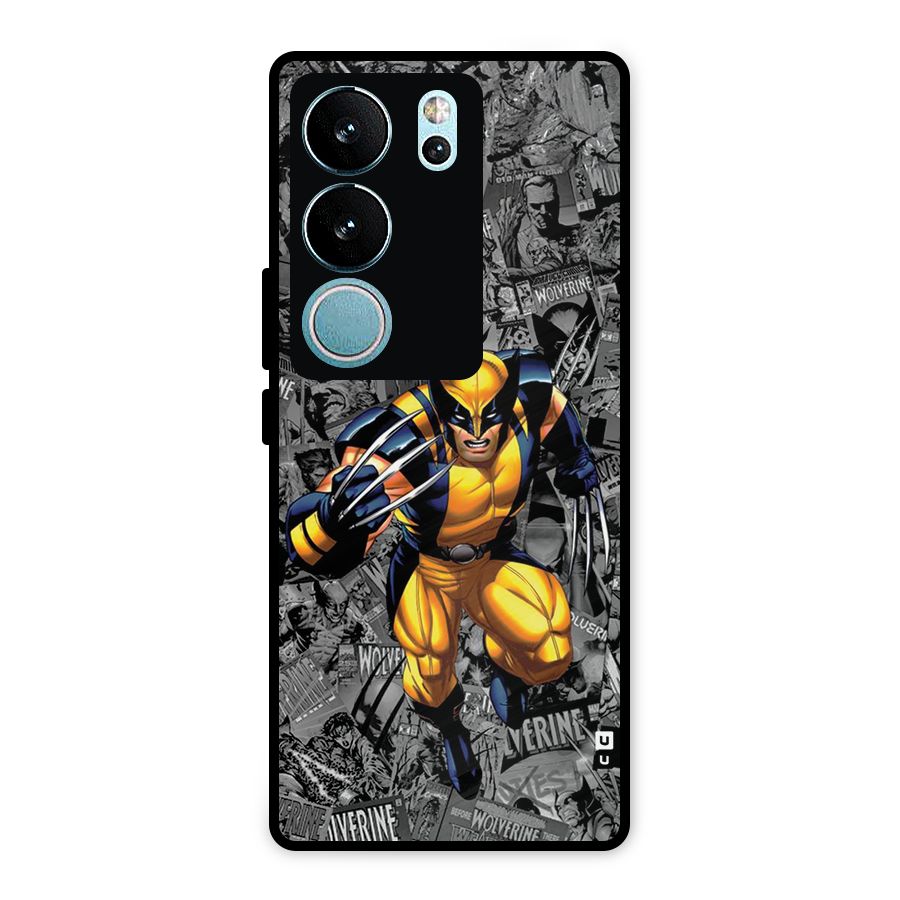 Logan Stance Metal Back Case for Vivo V29