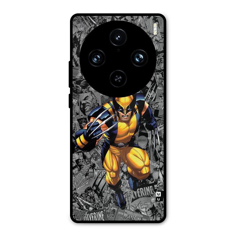 Logan Stance Metal Back Case for Vivo X100 Pro