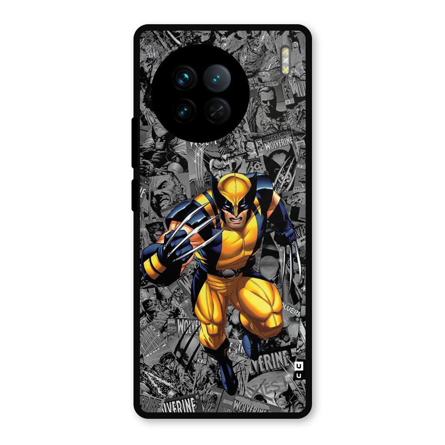 Logan Stance Metal Back Case for Vivo X90