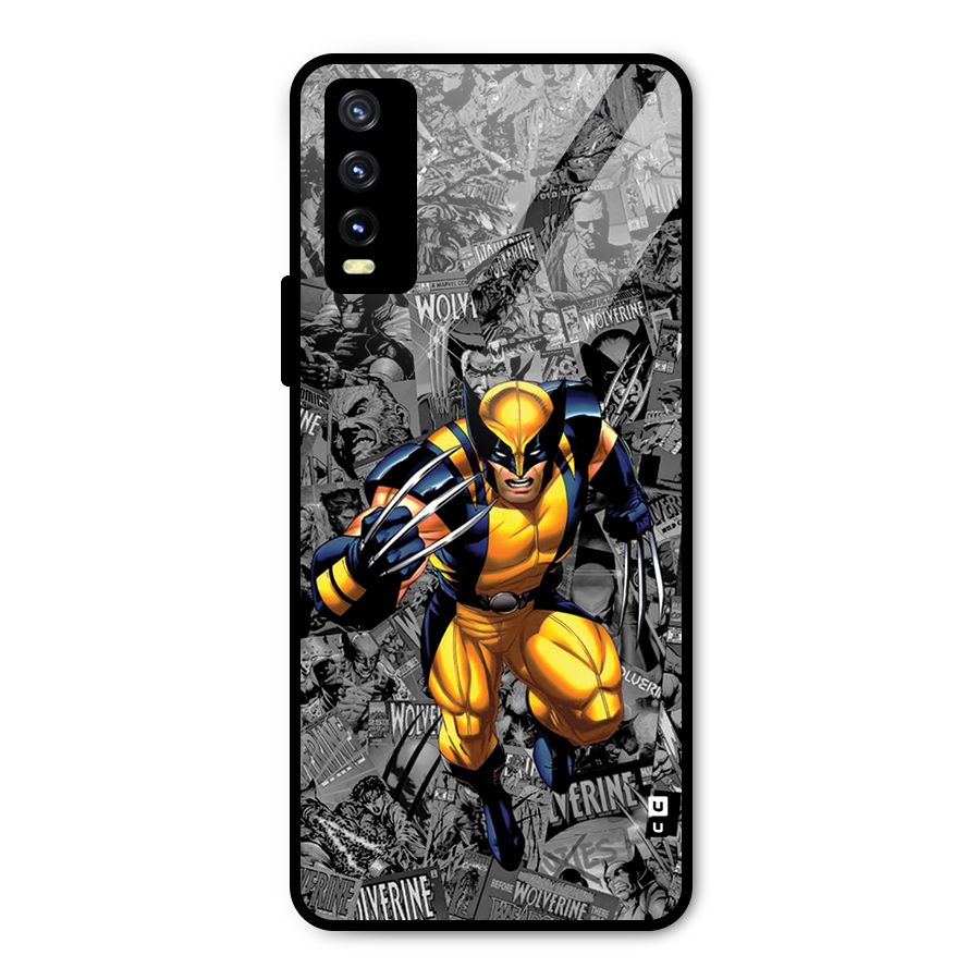 Logan Stance Metal Back Case for Vivo Y20