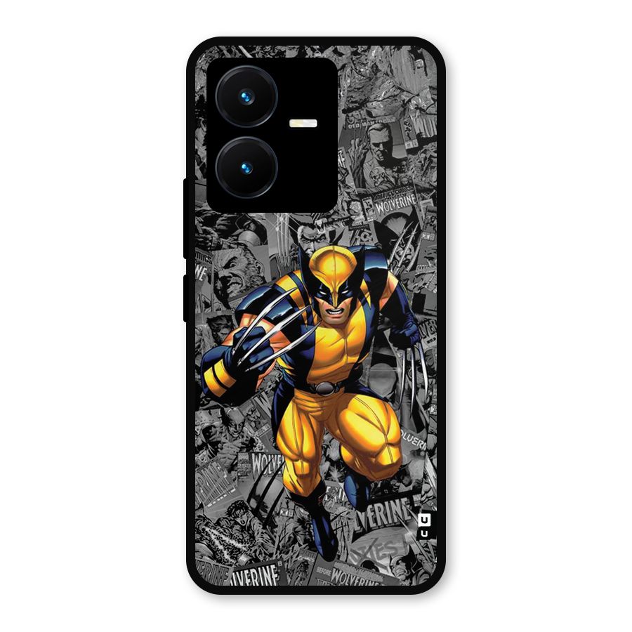 Logan Stance Metal Back Case for Vivo Y22
