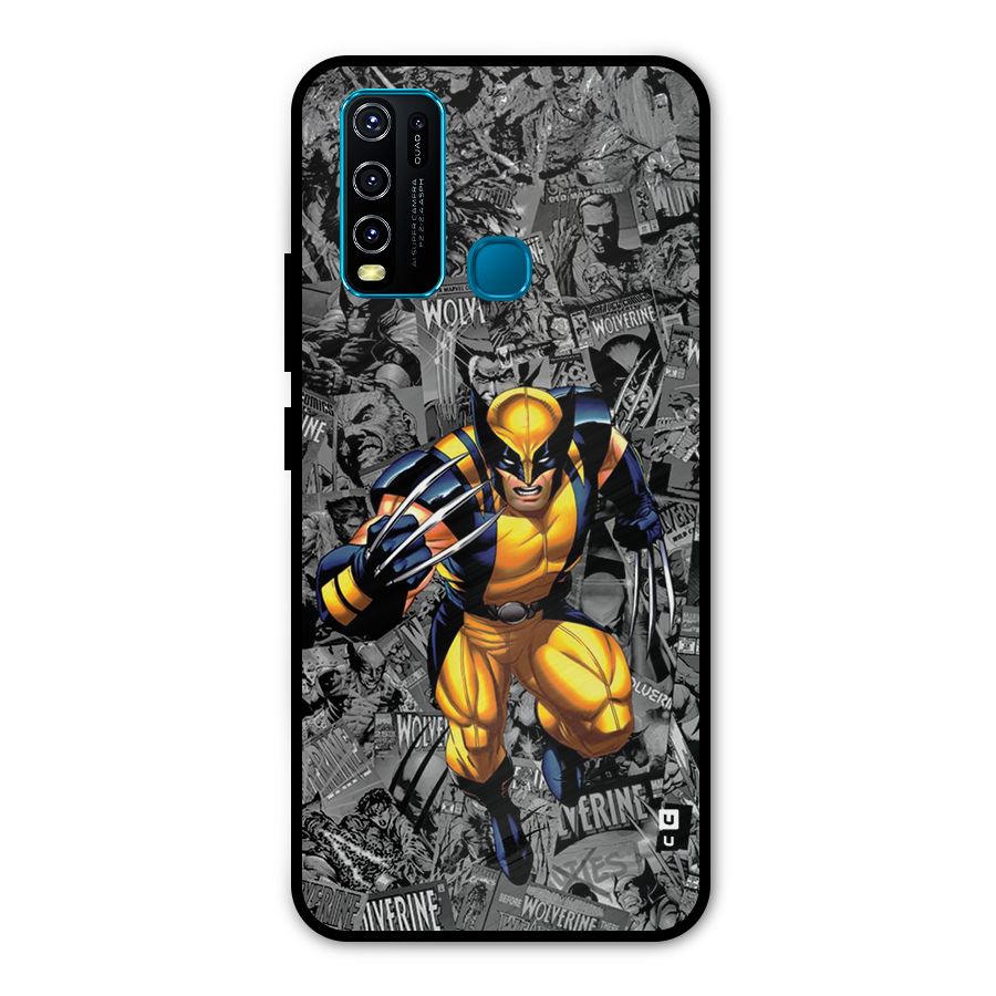 Logan Stance Metal Back Case for Vivo Y50