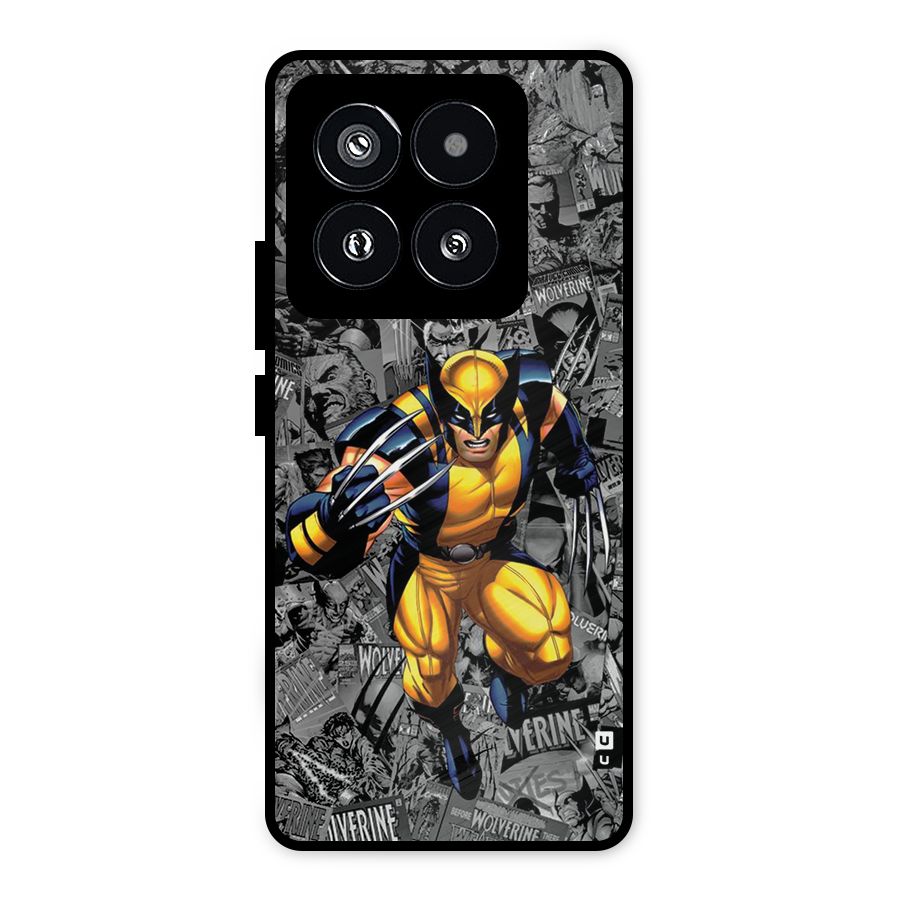 Logan Stance Metal Back Case for Xiaomi 14 Pro