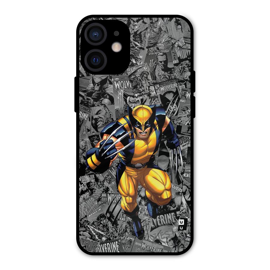 Logan Stance Metal Back Case for iPhone 12 Mini