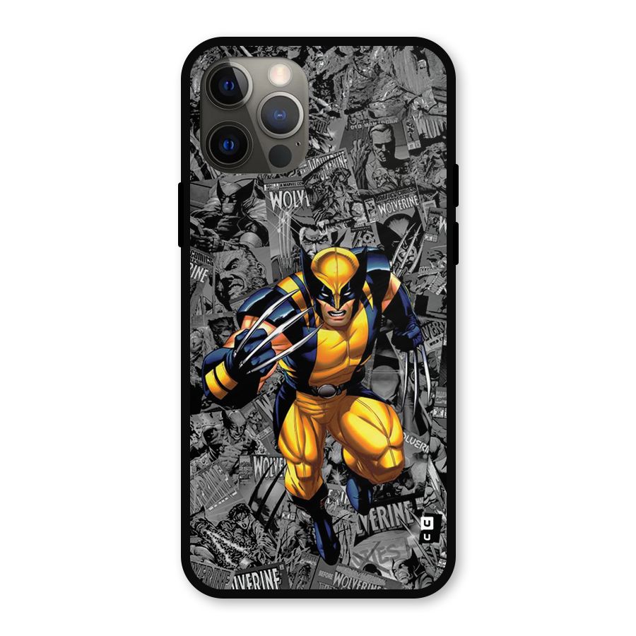 Logan Stance Metal Back Case for iPhone 12 Pro