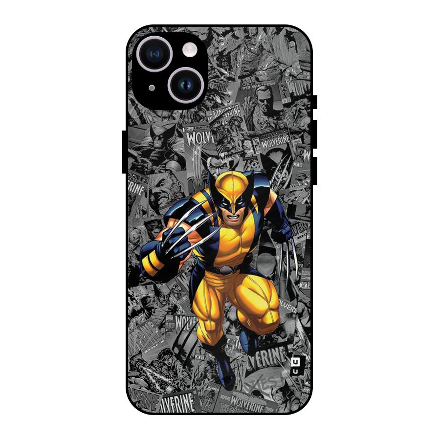 Logan Stance Metal Back Case for iPhone 14 Plus