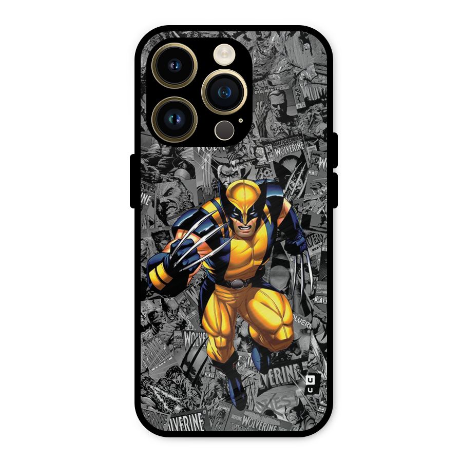 Logan Stance Metal Back Case for iPhone 14 Pro