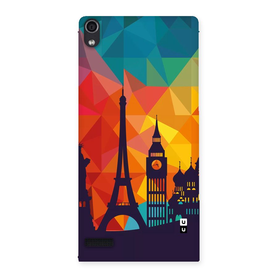 London Art Back Case for Ascend P6