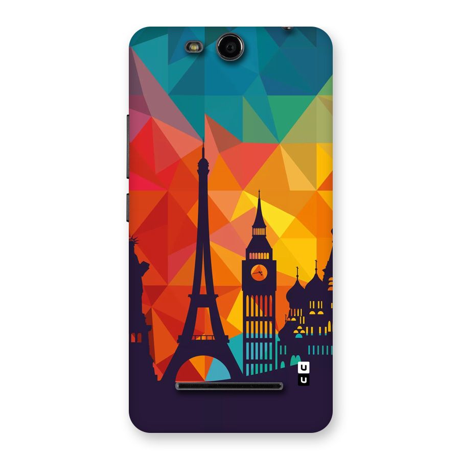 London Art Back Case for Canvas Juice 3 Q392