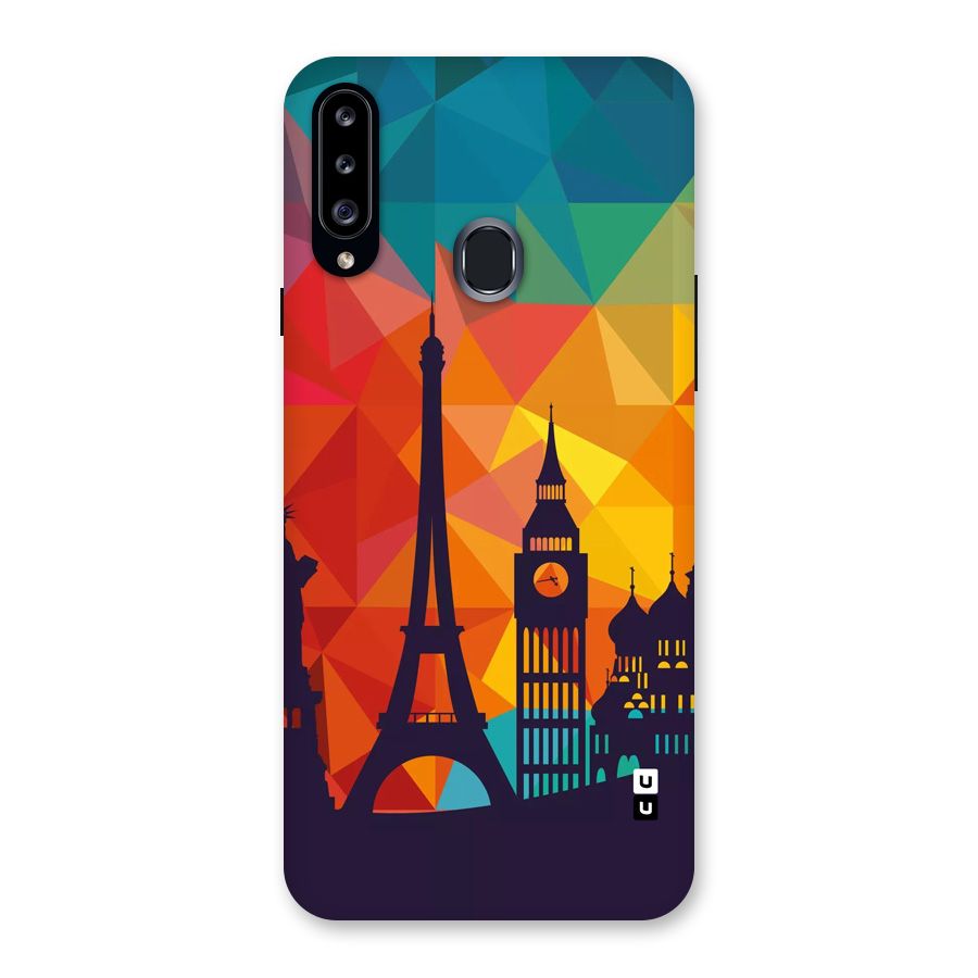 London Art Back Case for Galaxy A20s