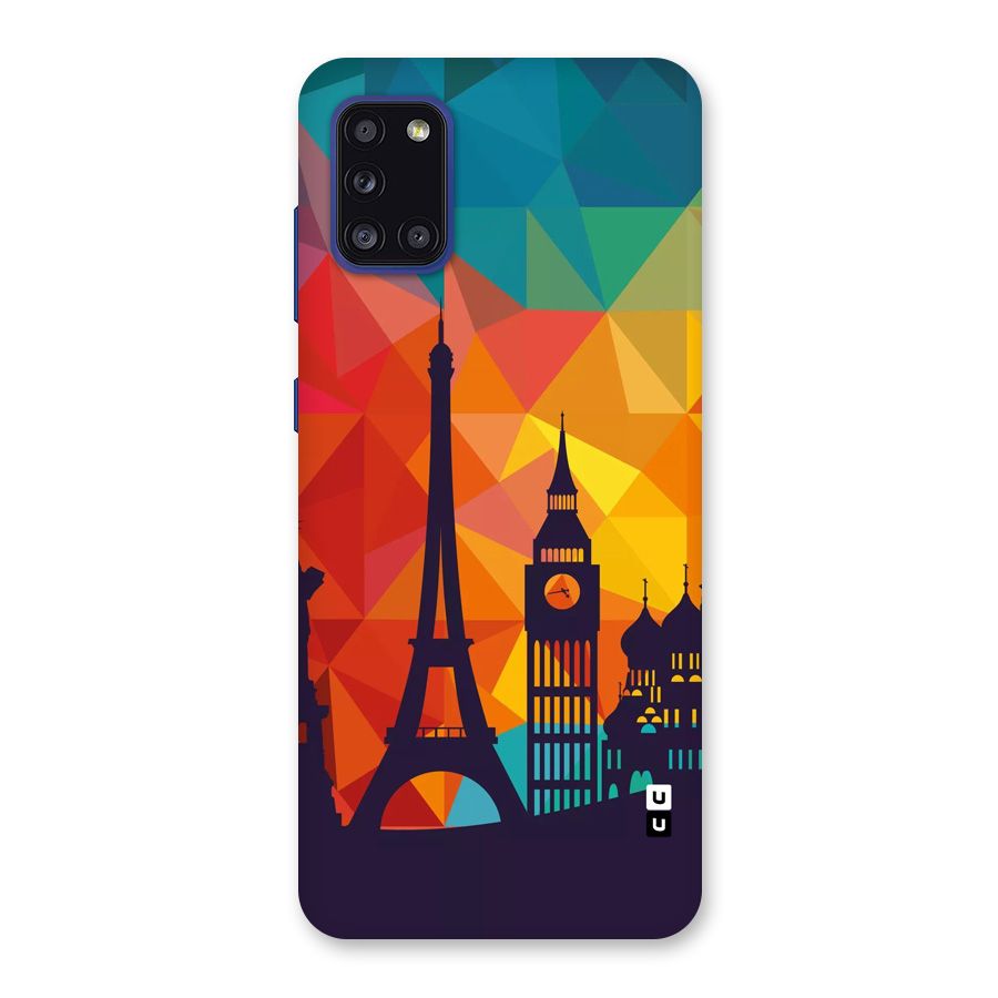 London Art Back Case for Galaxy A31