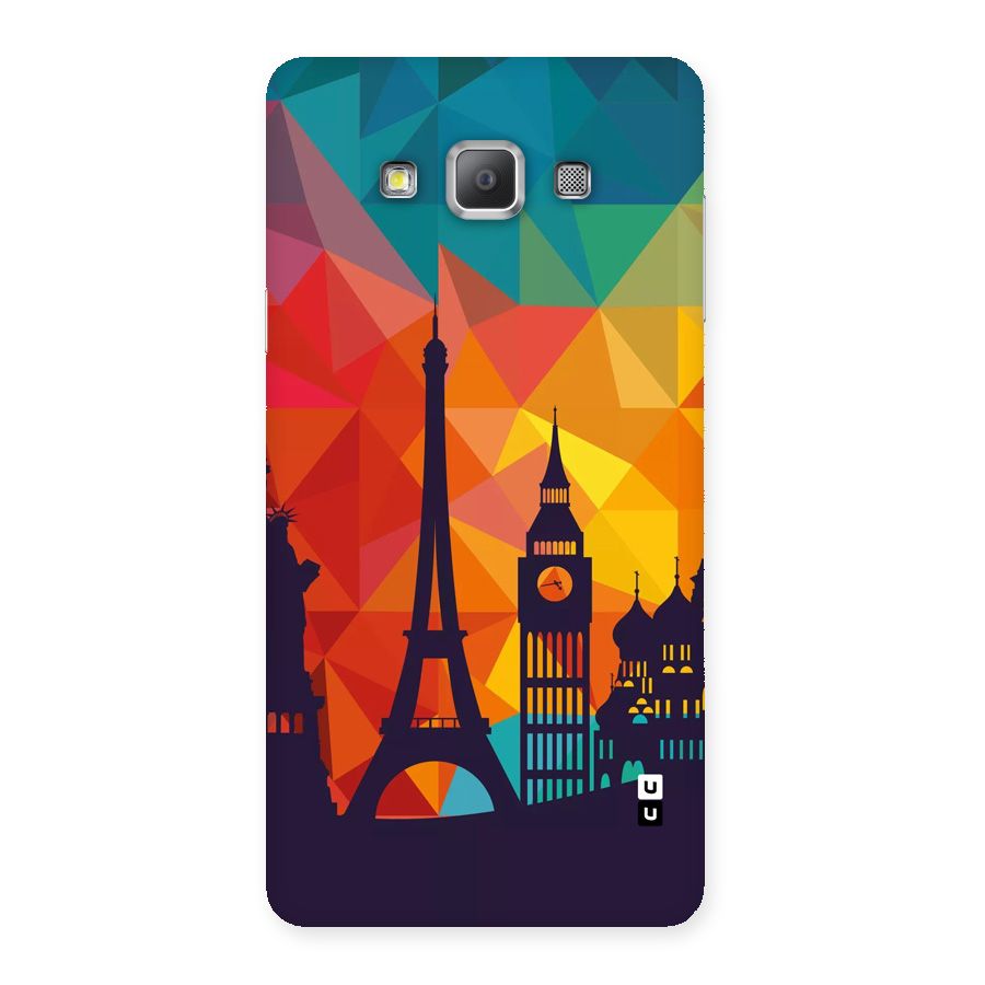London Art Back Case for Galaxy A7