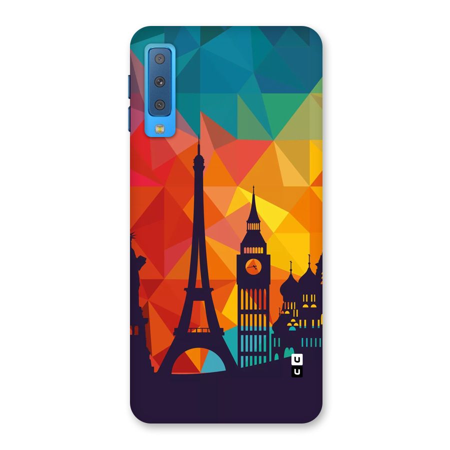 London Art Back Case for Galaxy A7 (2018)