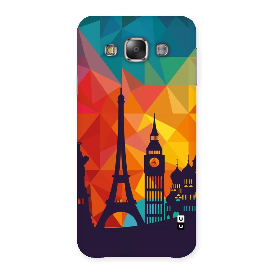 London Art Back Case for Galaxy E7