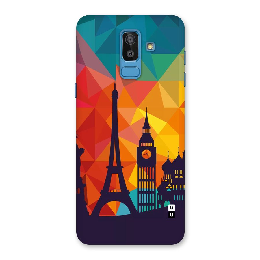 London Art Back Case for Galaxy J8