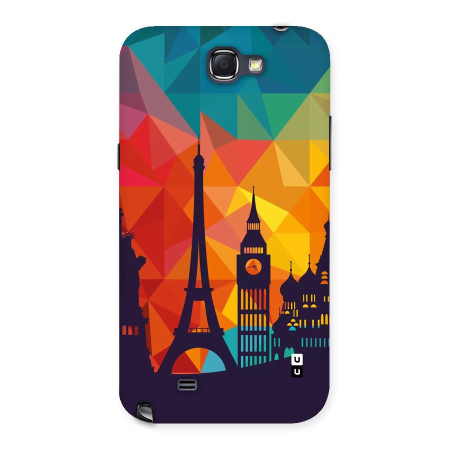 London Art Back Case for Galaxy Note 2