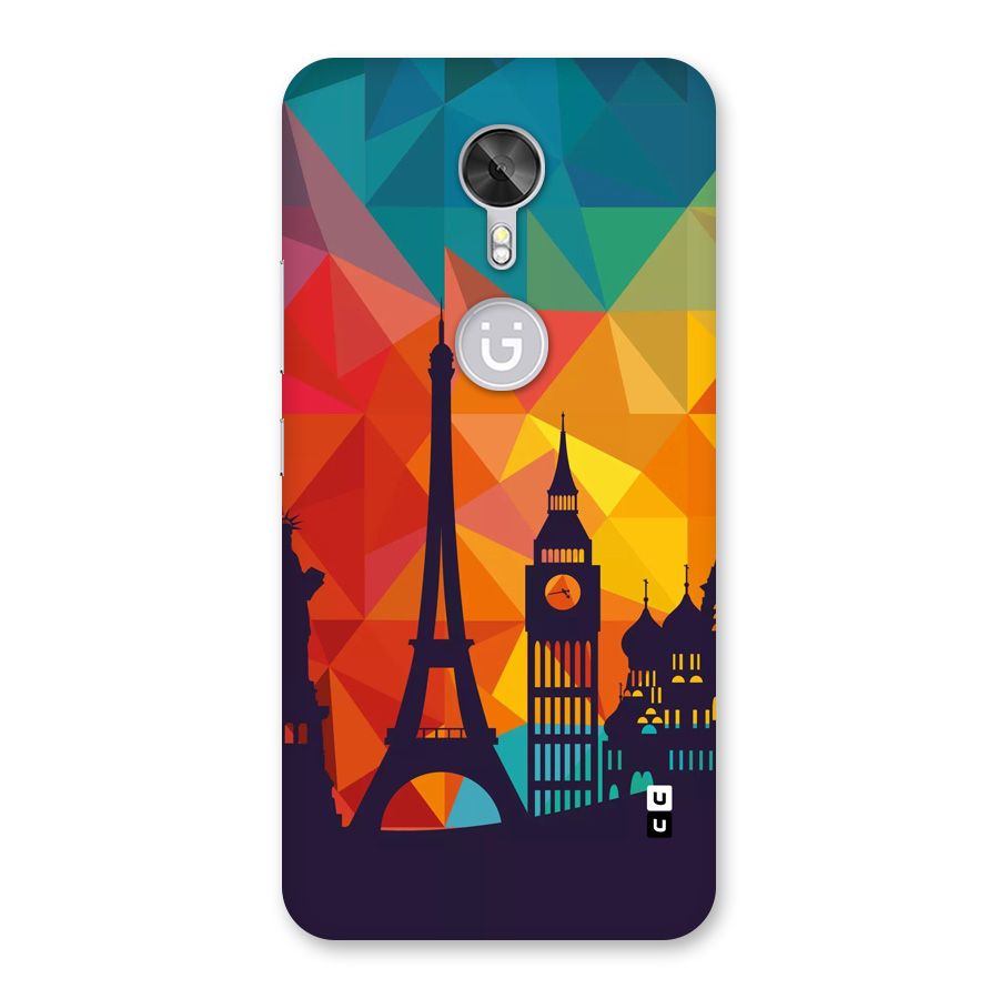London Art Back Case for Gionee A1