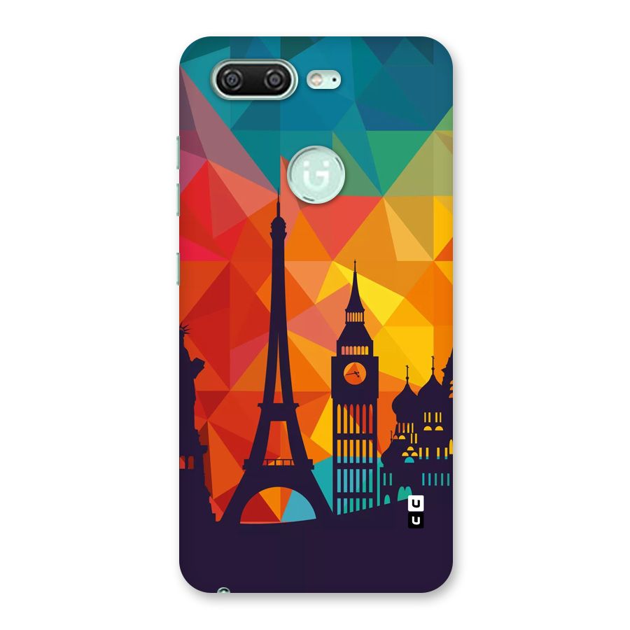 London Art Back Case for Gionee S10
