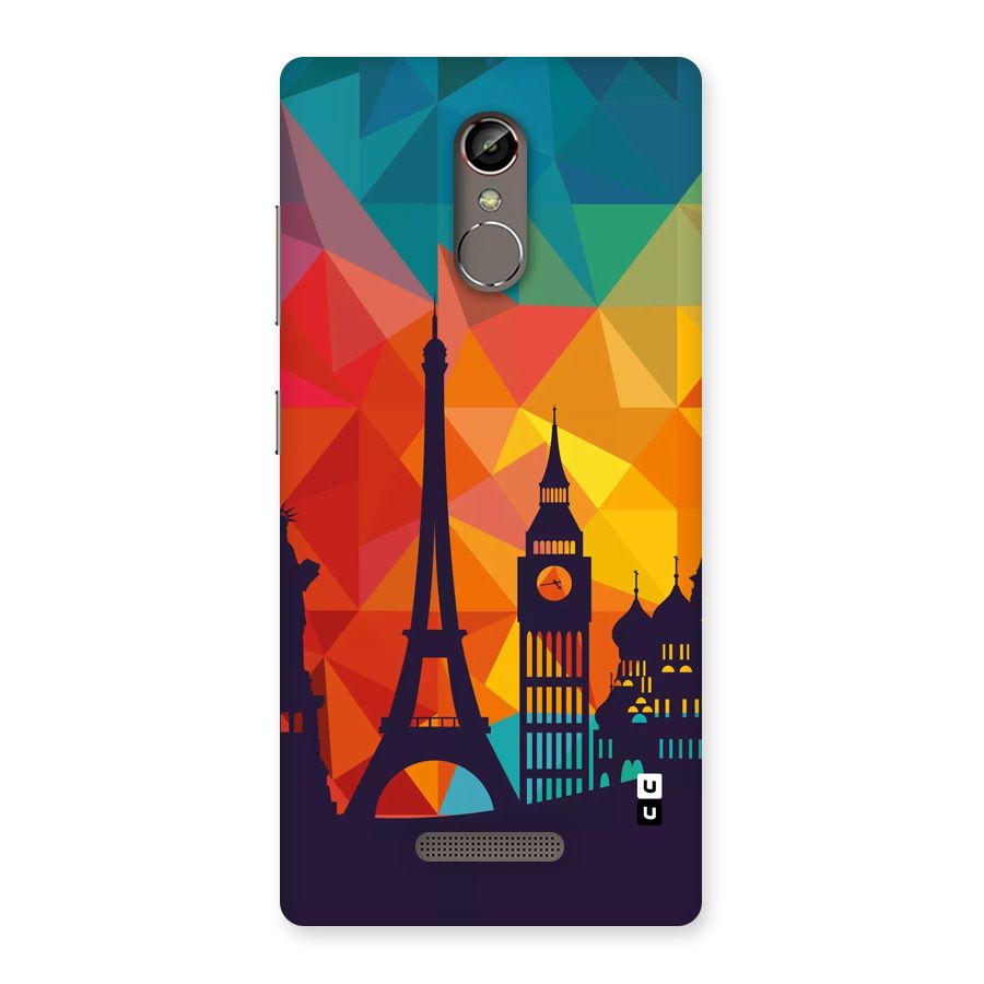 London Art Back Case for Gionee S6s