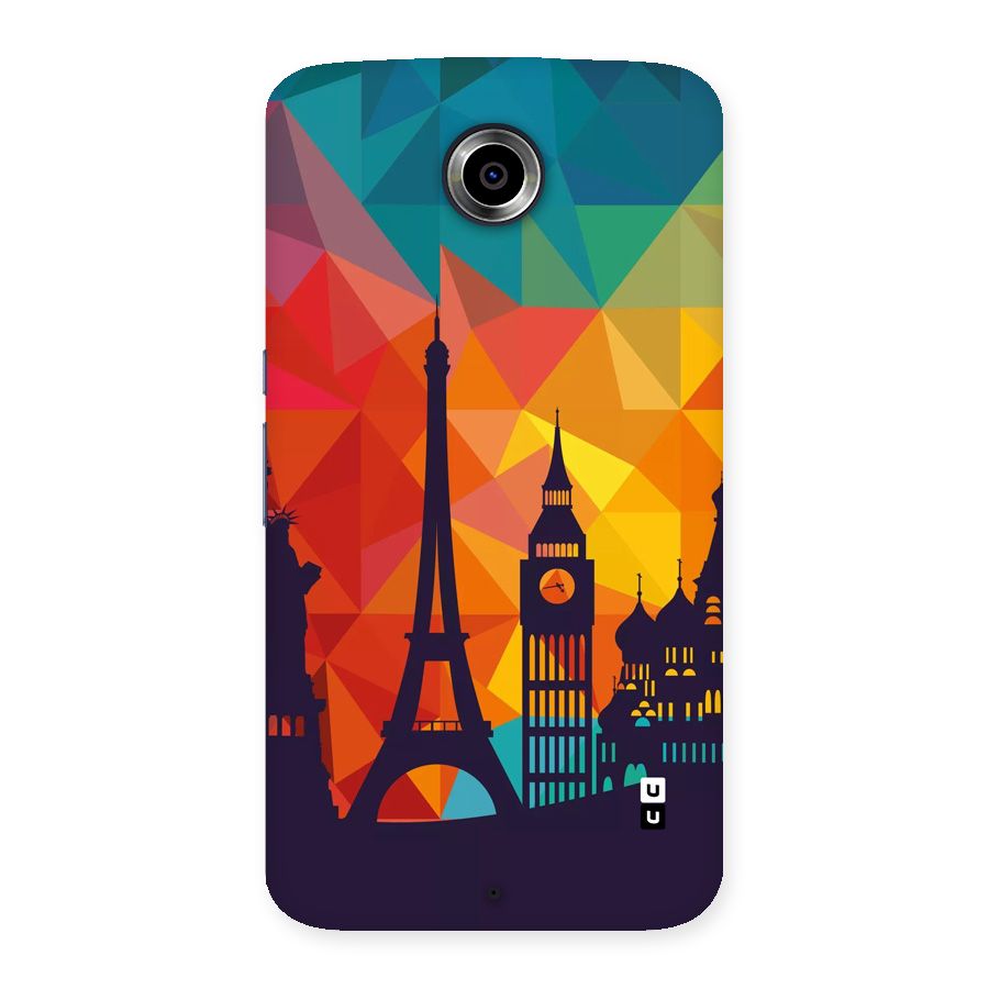 London Art Back Case for Google Nexus 6