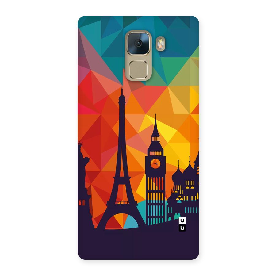 London Art Back Case for Honor 7