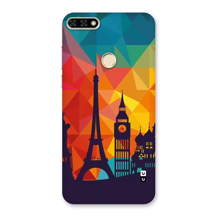 London Art Back Case for Honor 7A