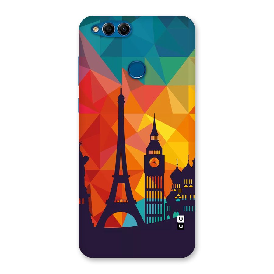 London Art Back Case for Honor 7X