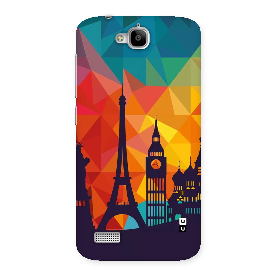 London Art Back Case for Honor Holly
