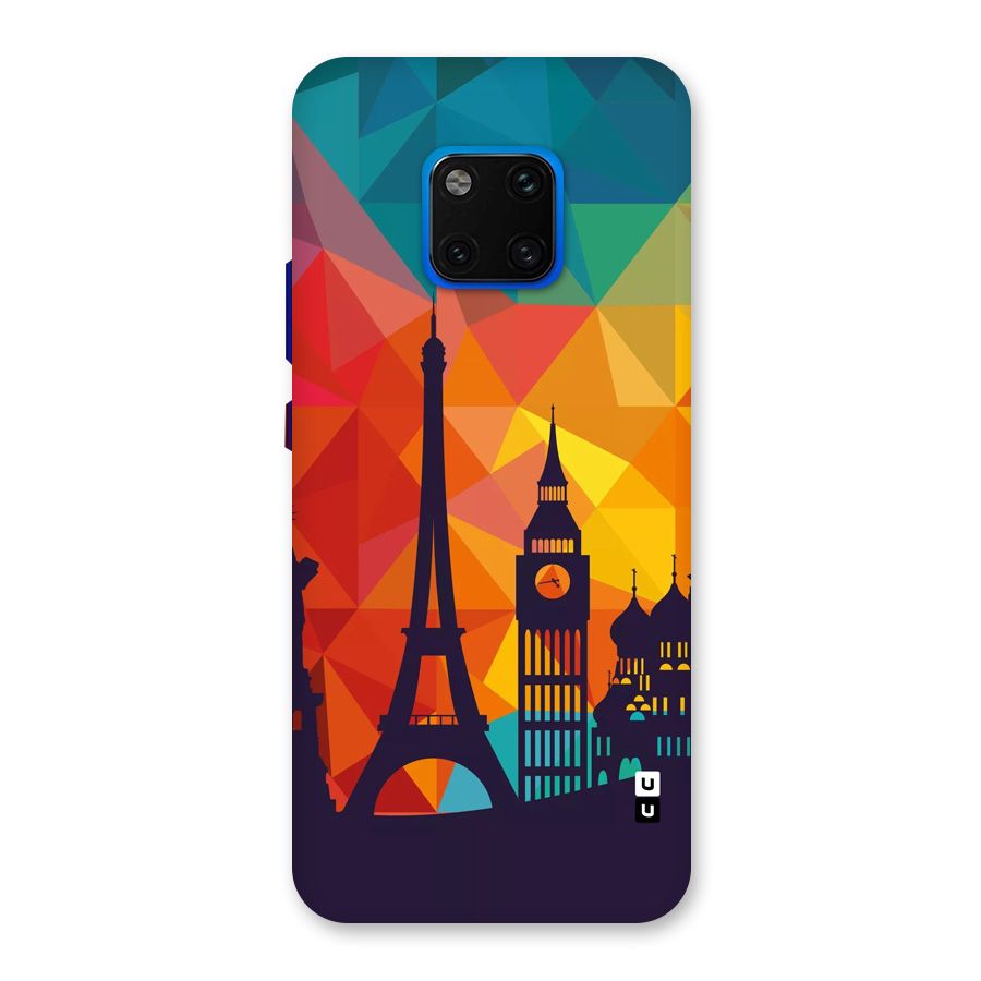 London Art Back Case for Huawei Mate 20 Pro