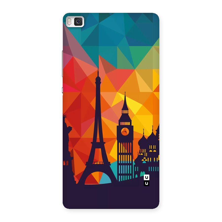 London Art Back Case for Huawei P8