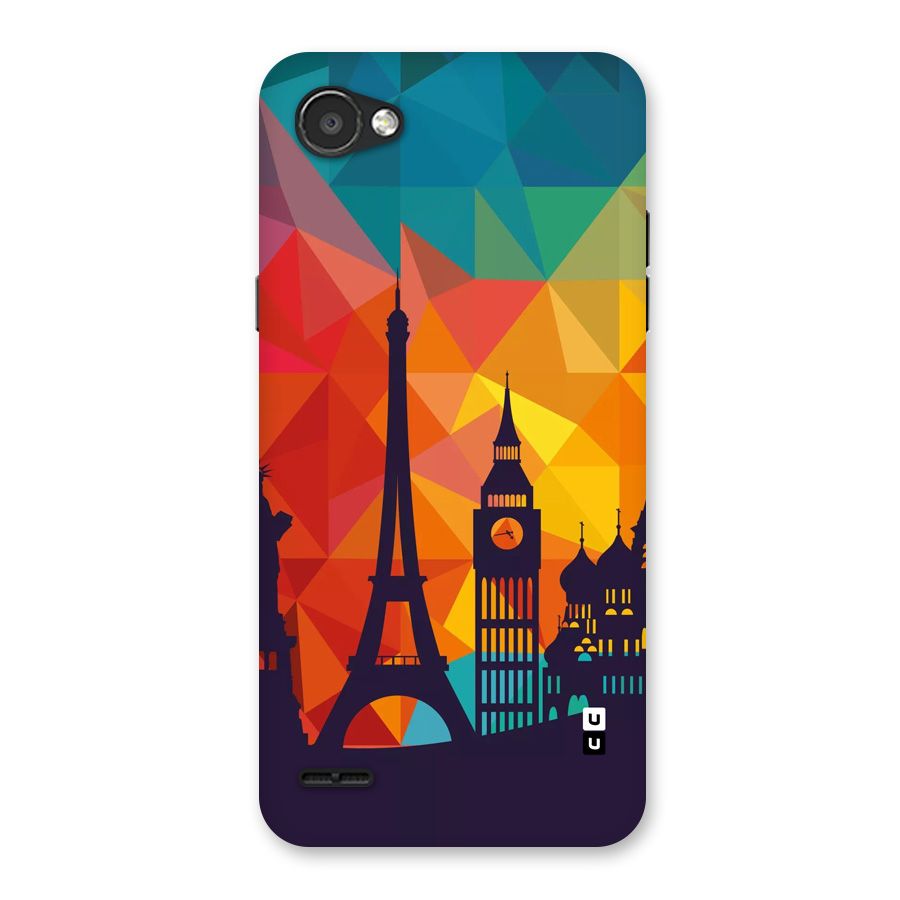 London Art Back Case for LG Q6