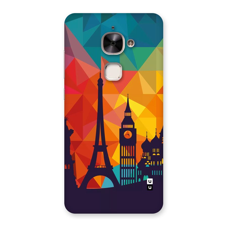London Art Back Case for Le 2