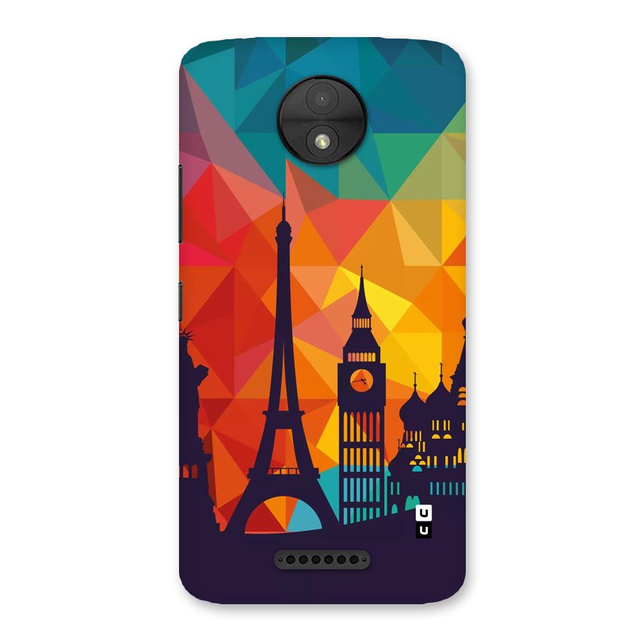 London Art Back Case for Moto C