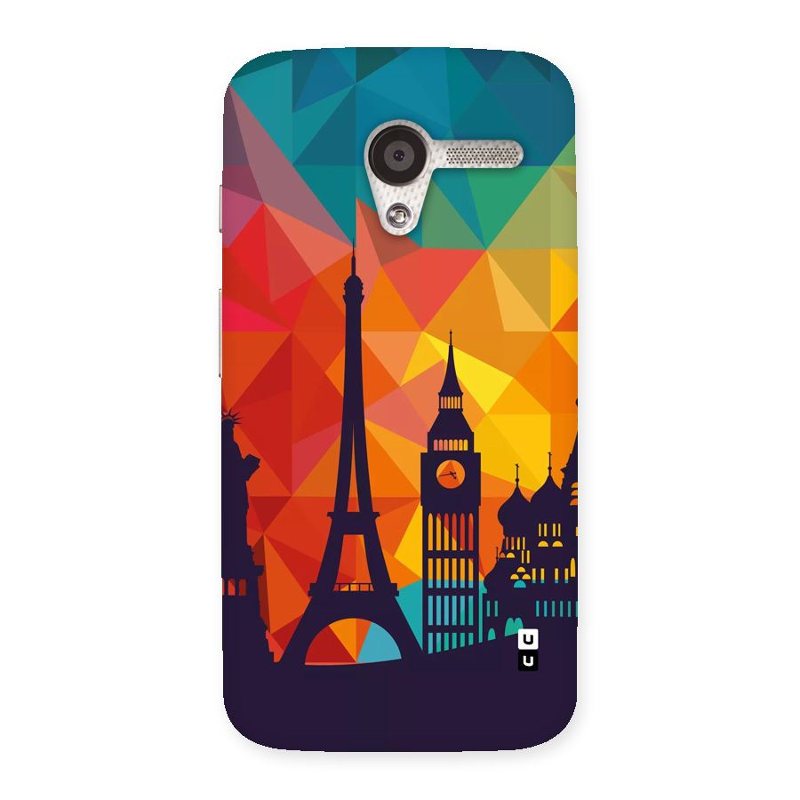 London Art Back Case for Moto X