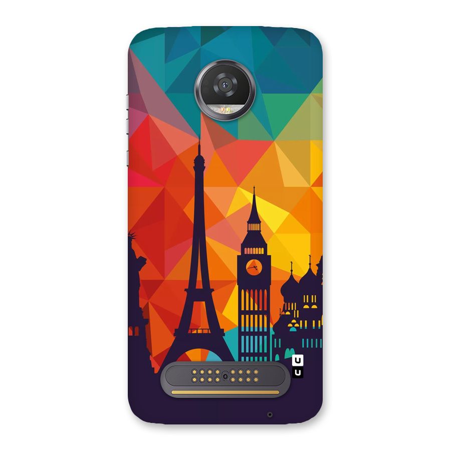 London Art Back Case for Moto Z2 Play