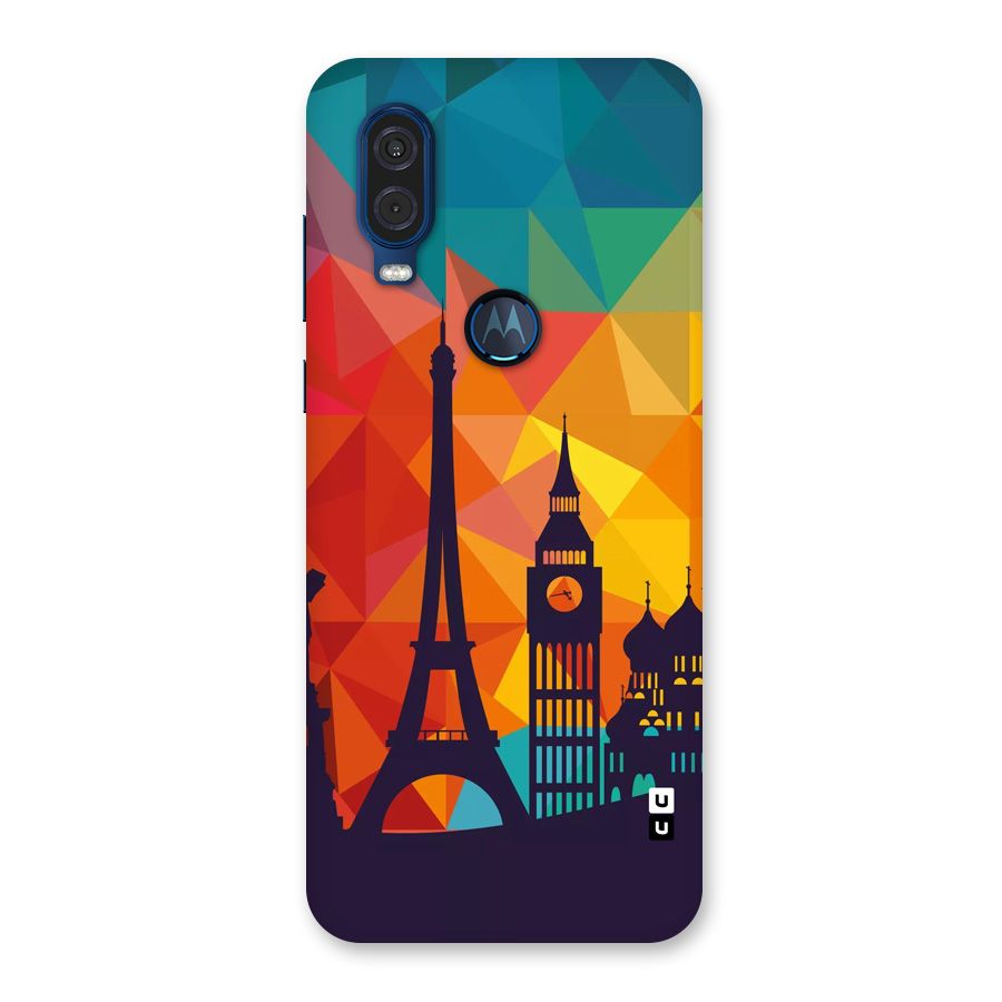 London Art Back Case for Motorola One Vision